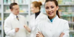 pharmacists in lab coats